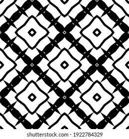 Seamless vector pattern in geometric ornamental style.