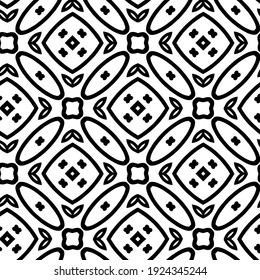 Nahtlose Vektormuster im geometrischen Zierstil.