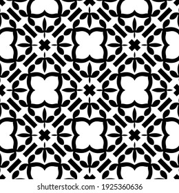 Seamless vector pattern in geometric ornamental style.
