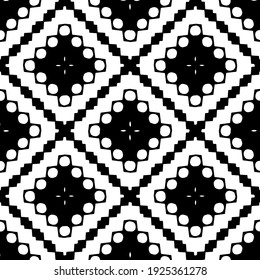 Nahtlose Vektormuster im geometrischen Zierstil.