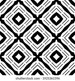 Nahtlose Vektormuster im geometrischen Zierstil.