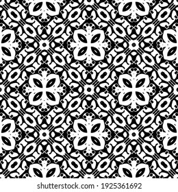 Seamless vector pattern in geometric ornamental style.
