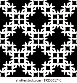 Seamless vector pattern in geometric ornamental style.