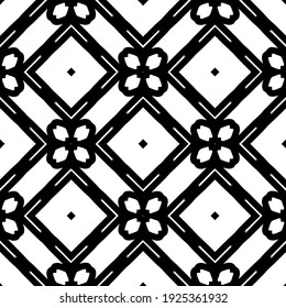Seamless vector pattern in geometric ornamental style.