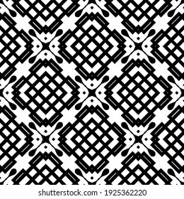 Seamless vector pattern in geometric ornamental style.

