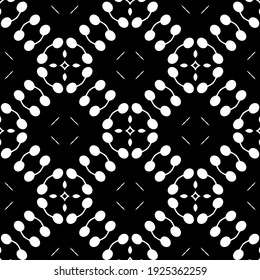 Seamless vector pattern in geometric ornamental style.