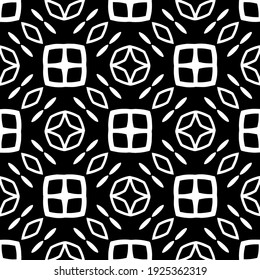 Seamless vector pattern in geometric ornamental style. Seamless vector pattern in geometric ornamental style.
