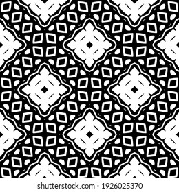 Seamless vector pattern in geometric ornamental style.