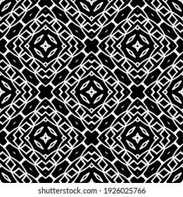 Seamless vector pattern in geometric ornamental style.