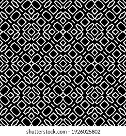 Seamless vector pattern in geometric ornamental style.