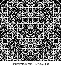 Seamless vector pattern in geometric ornamental style. Seamless vector pattern in geometric ornamental style.