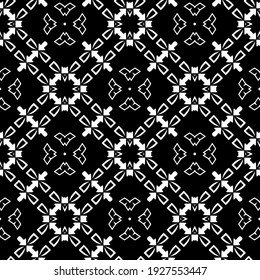 Seamless vector pattern in geometric ornamental style.