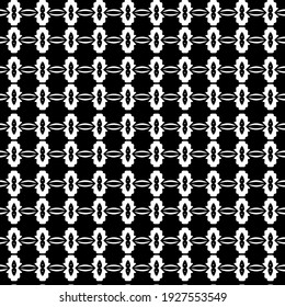 Seamless vector pattern in geometric ornamental style.