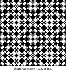 Seamless vector pattern in geometric ornamental style.