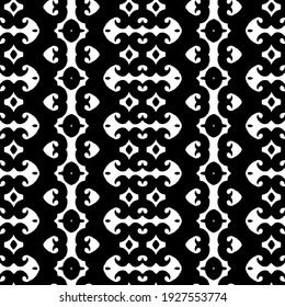Seamless vector pattern in geometric ornamental style.