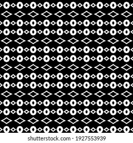 Seamless vector pattern in geometric ornamental style.