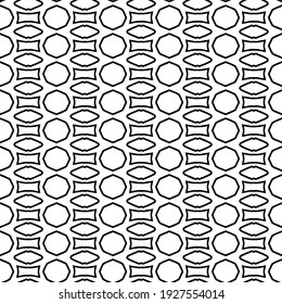 Seamless vector pattern in geometric ornamental style.