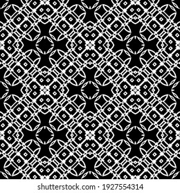 Seamless vector pattern in geometric ornamental style.