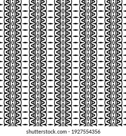 Seamless vector pattern in geometric ornamental style.