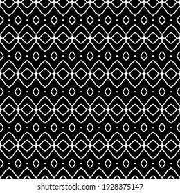Seamless vector pattern in geometric ornamental style.
