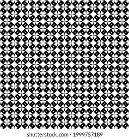 Seamless vector pattern in geometric ornamental style. 