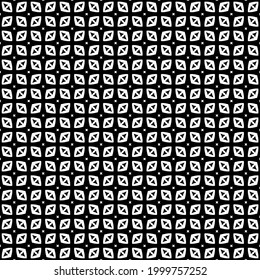 Seamless vector pattern in geometric ornamental style. 