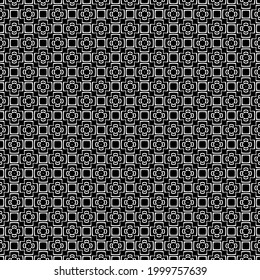 Seamless vector pattern in geometric ornamental style. 