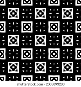 Seamless vector pattern in geometric ornamental style.