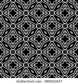 
Seamless vector pattern in geometric ornamental style. 