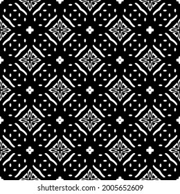 
Seamless vector pattern in geometric ornamental style. 