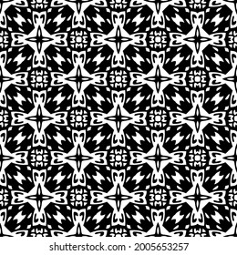 
Seamless vector pattern in geometric ornamental style. 