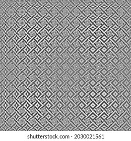 Seamless vector pattern in geometric ornamental style  for wallpapers and backgrounds. Black  ornament.