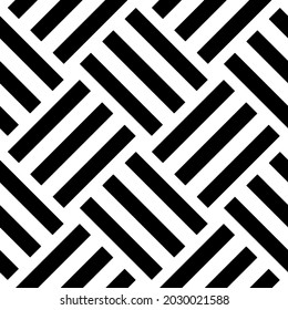 Seamless vector pattern in geometric ornamental style  for wallpapers and backgrounds. Black  ornament.