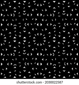 Patrón vectorial sin fisuras en estilo ornamental geométrico para fondos de paredes y fondos. Ornamento negro.