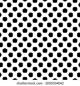 Seamless vector pattern in geometric ornamental style. Black  pattern.
