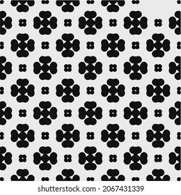 Patrón vectorial sin foco en estilo ornamental geométrico. Patrón negro.Elemento de diseño para impresiones, fondos, plantilla, páginas web 
y patrón textil. Arte geométrico.