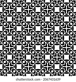 Patrón vectorial sin foco en estilo ornamental geométrico. Patrón negro.Elemento de diseño para impresiones, fondos, plantilla, páginas web 
y patrón textil. Arte geométrico.