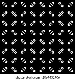 Seamless vector pattern in geometric ornamental style. Black  pattern.Design element for prints, backgrounds, template, web pages 
and textile pattern. Geometric art.