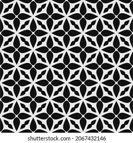 Patrón vectorial sin foco en estilo ornamental geométrico. Patrón negro.Elemento de diseño para impresiones, fondos, plantilla, páginas web 
y patrón textil. Arte geométrico.
