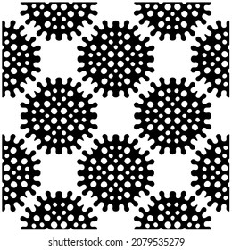 Patrón vectorial sin foco en estilo ornamental geométrico. Patrón negro.Elemento de diseño para impresiones, fondos, plantilla, páginas web y patrón textil. Arte geométrico.