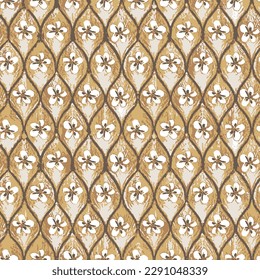 Seamless vector pattern in geometric ornamental style,Abstract seamless pattern of desert sand color for wallpapers and background. Seamless line geometric background .