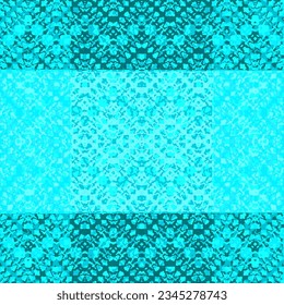 Seamless vector pattern in geometric ornamental style Vector nostalgic retro flowers, 60s groovy print.