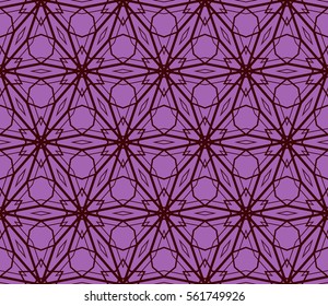 seamless vector pattern of geometric shape. for wallpaper, banner, fabric, textile, decor. purple color
