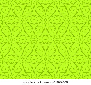 seamless vector pattern of geometric shape. for wallpaper, banner, fabric, textile, decor. green color