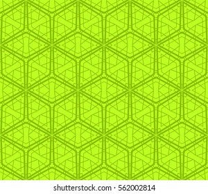 seamless vector pattern of geometric shape. for wallpaper, banner, fabric, textile, decor. green color