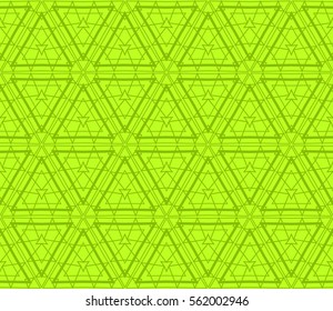 seamless vector pattern of geometric shape. for wallpaper, banner, fabric, textile, decor. green color