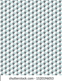 seamless vector pattern with geometric shapes in blue tones