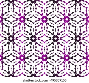 seamless vector pattern of geometric shapes. purple gradient. vector illustration