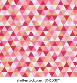 Seamless vector pattern of geometric shapes 
