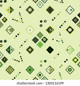 Seamless vector pattern. geometrical background with hand drawn decorative tribal elements. Print with ethnic, folk, traditional motifs. Graphic geometric illustration for wrapping, wallpaper, fabric